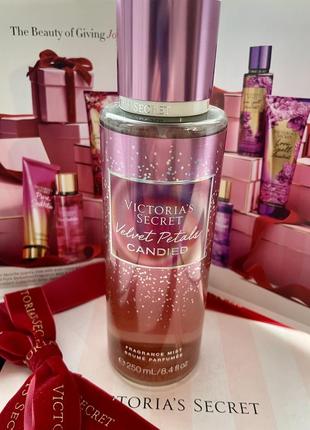 Victoria's secret velvet petals candied fragrance mist1 фото