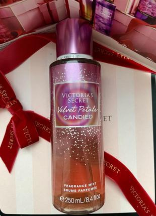 Victoria's secret velvet petals candied fragrance mist3 фото