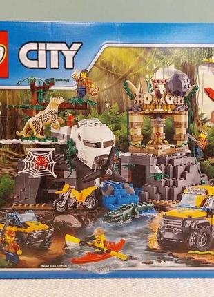 Конструктор lego city 60161 база дослідників джунглів