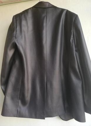 Итальянский шерстяной костюм брюки и пиджак, roberto bartoloni , размер 48 ( наш 50-52)