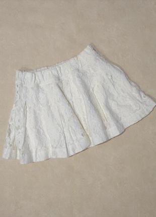 Мереживна спідниця hollister розмір м/l (38/40, 10/12)