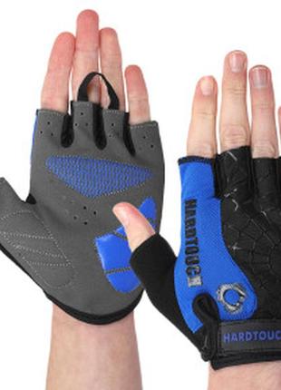 Перчатки для фитнеса и тренировок hard touch fg-9525 s-xl