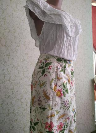 Винтажная юбка и блуза, ретро.3 фото