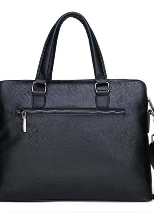 Мужская кожаная сумка портфель для документов формат а4. портфель офисный натуральная кожа r_2249