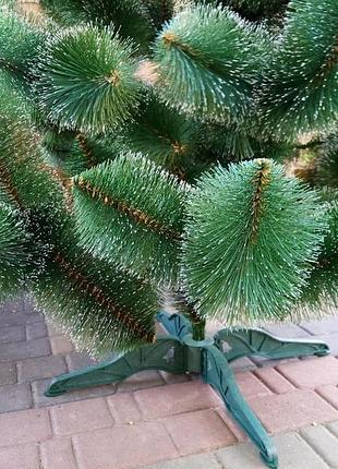 Сосна пишна штучна засніжена зелена 2.3м