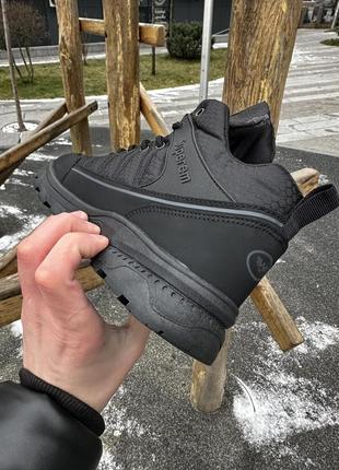 Зимові кросівки bonote (чорні), високі з хутром8 фото