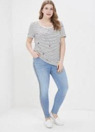 Женские джинсы с лампасами eur 42