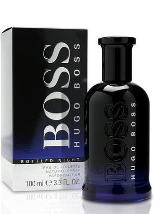 Чоловіча туалетна вода boss bottled night  100 мл