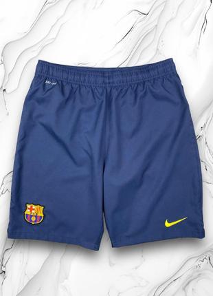 Футбольные шорты nike fc barcelona