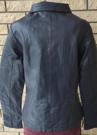 Батальна куртка, косуха жіноча модна з екошкіри високої якості, є великі розміри mzx5 фото