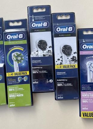 Oral-b/braun sensi ultrathin! поштучно! змінні насадки!2 фото