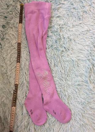 Теплі колготки р.14 86-92 1-2 років дитячі махра утеплені