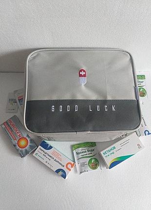 Велика аптечка-органайзер, сумка для медикаментів1 фото
