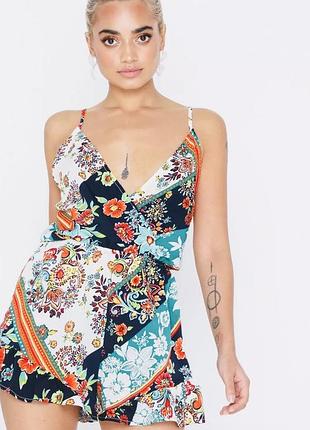 Цветочный ромпер parisian на размер м
