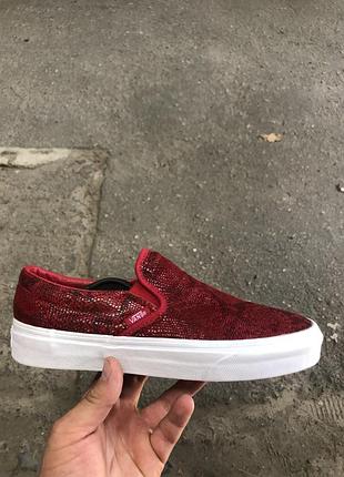 Кеды слипоны vans