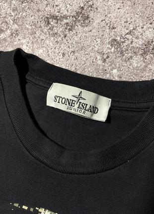 Оригинальная детская футболка stone island5 фото