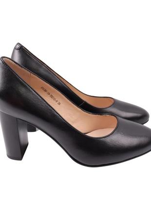 Туфли женские lady marcia черные натуральная кожа, 36
