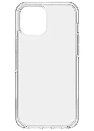Ультратонкий силиконовый чехол 1,5 мм на apple iphone 12 pro max  (6.1") бесцветный (прозрачный)1 фото
