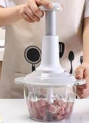 Ручний подрібнювач продуктів food processor tv one7 фото