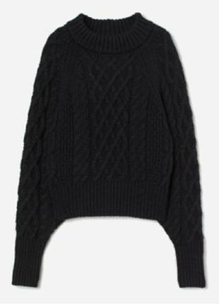 🖤вязаный свитер черного цвета
бренд h&amp;m1 фото