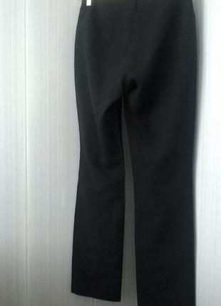 Стильні чорні штани в тонку бежеву смужку / hennes5 фото