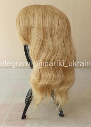 Короткая новая парика, блонд, с чёлкой, термостойкая, парик3 фото