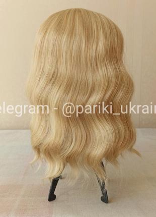 Короткая новая парика, блонд, с чёлкой, термостойкая, парик2 фото