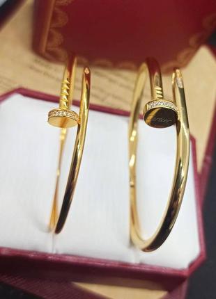 Брендовий браслет у стилі cartier💖🔥тонкий і товстий