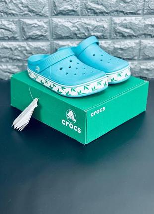 Женские шлепанцы crocs тапочки крокс