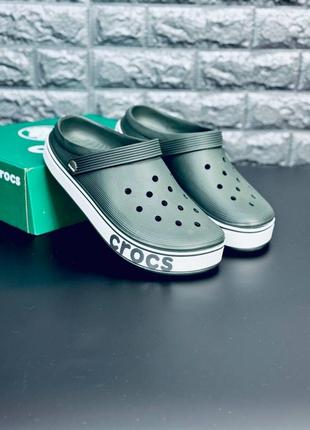 Мужские шлепанцы crocs тапочки крокс