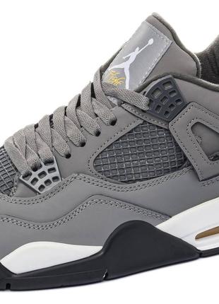 Кроссовки баскетбольные nike air jordan 4 retro cool grey6 фото