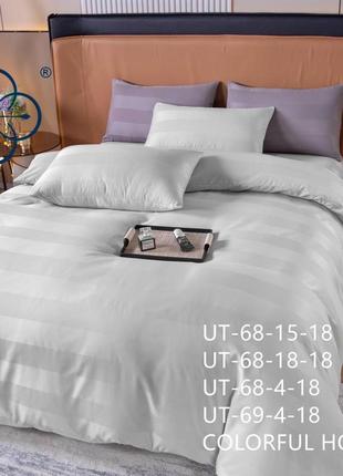 Постільна білизна широка смужка italy