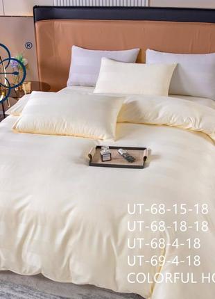 Постільна білизна широка смужка italy