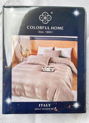 Постільна білизна широка смужка italy