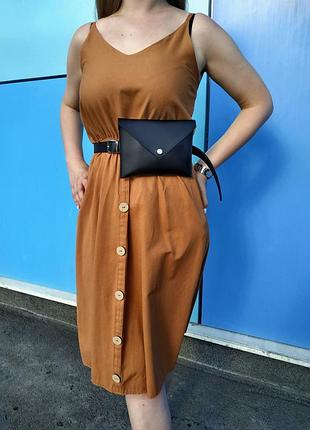 Поясная сумка клатч конверт на пояс бананка на ремне4 фото