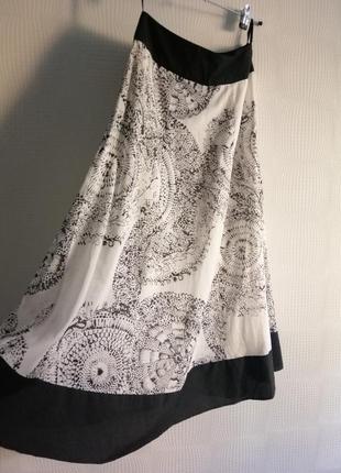 Длинная,хлопковая юбка laura ashley,оригинал, размер xs,s, м, 8, 343 фото