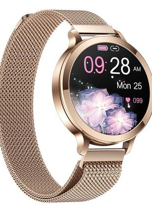 Смарт-часы uwatch smart vip lady pro gold, женсие, с шагомером и пульсометром, device clock3 фото