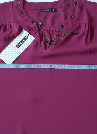 Блуза ,  пурпурный цвет , eu 40, l, patrice breal, франция6 фото