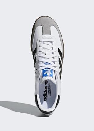 Кросівки adidas samba og white black2 фото