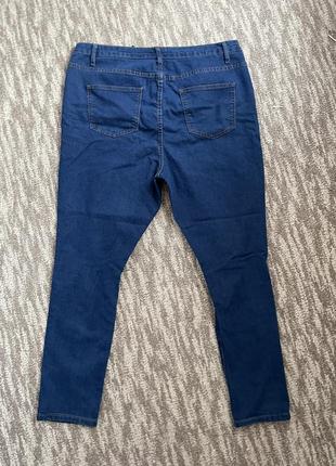 Новые джинсы с высокой посадкой 54-56 размер4 фото