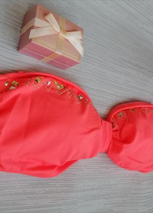 Верх от купальника топ балконеет бюстгалтер лифчик купальник victoria's secret pink