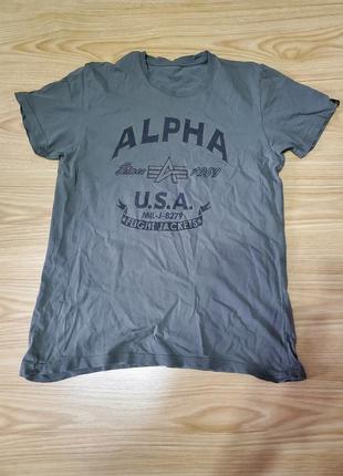 Чоловіча футболка alpha industries