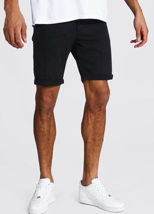Шорты boohoo man tall skinny fit chino