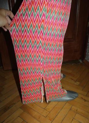 Стильные брюки клеши в этно бохо стиле плиссе new yorker amisu4 фото