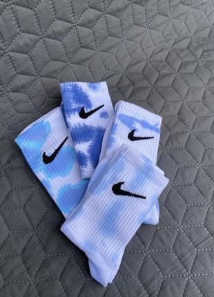 Подарочный набор носков nike tie-dye &lt;unk&gt; бокс для подарка найк тай-дай4 фото