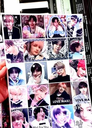 Наклейки k-pop кей поп stray kids (g)i-dle blackpink itzy nmixx и другие