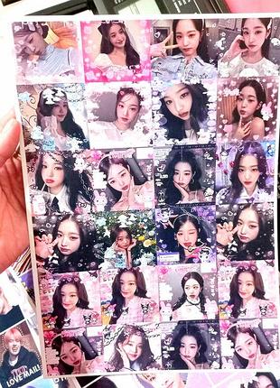 Наклейки k-pop кей поп stray kids (g)i-dle blackpink itzy nmixx и другие