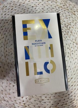 Ex nihilo fleur narcotique 100ml фльор наркотик ех нихило нишевые стойкие духи парфюм