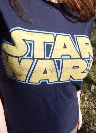 Женская футболка с принтом star wars размер s1 фото