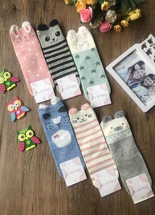 Дитячі милі коттонові шкарпетки для дівчинки
